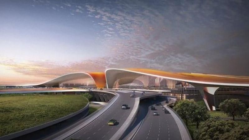 Найбільший у світі аеропорт побудують в Китаї: з'явились фото