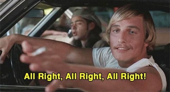 Меттью Макконехі "продасть" свою коронну фразу заради благодійності Меттью Макконехі "продасть" свою коронну фразу заради благодійності