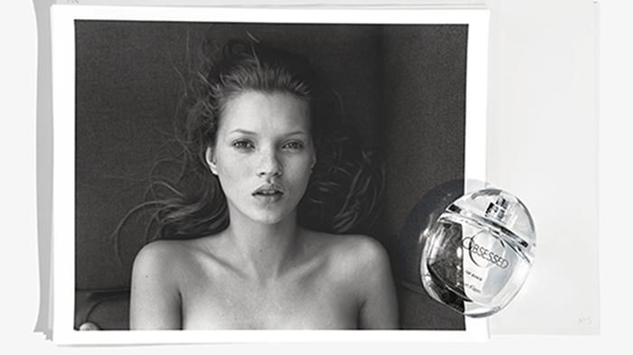 Для кампейна духов Calvin Klein взяли снимки 20-летней давности с юной Кейт Мосс