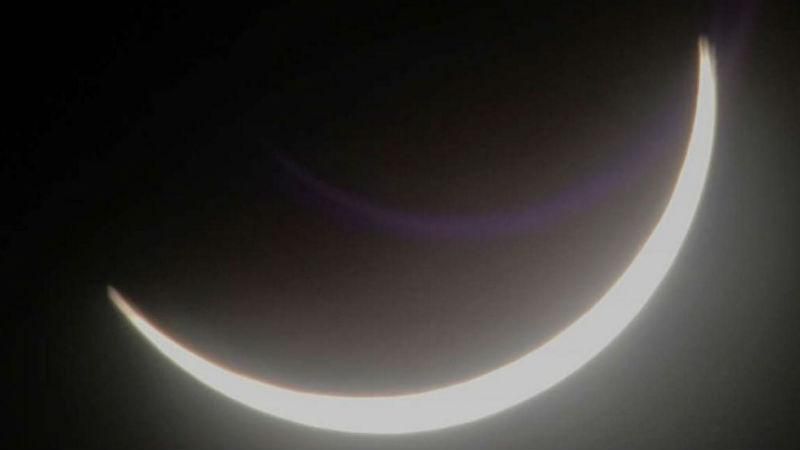 Найдовше сонячне затемнення: користувачі публікують перші фото 