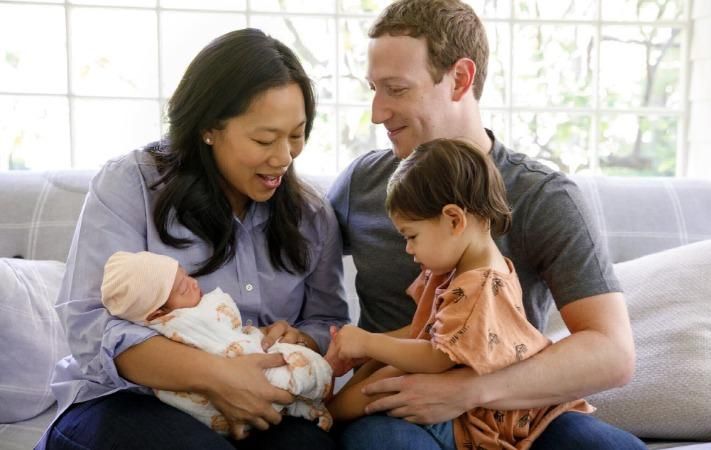 Марк Цукерберг вдруге став батьком: зворушливе фото 