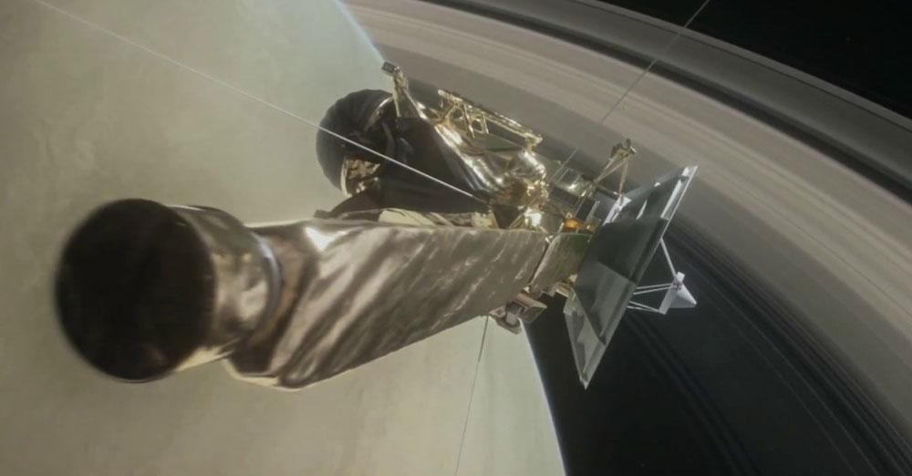 Космічний зонд перед самознищенням розкрив таємницю кілець Сатурна Космічний зонд перед самознищенням розкрив таємницю кілець Сатурна