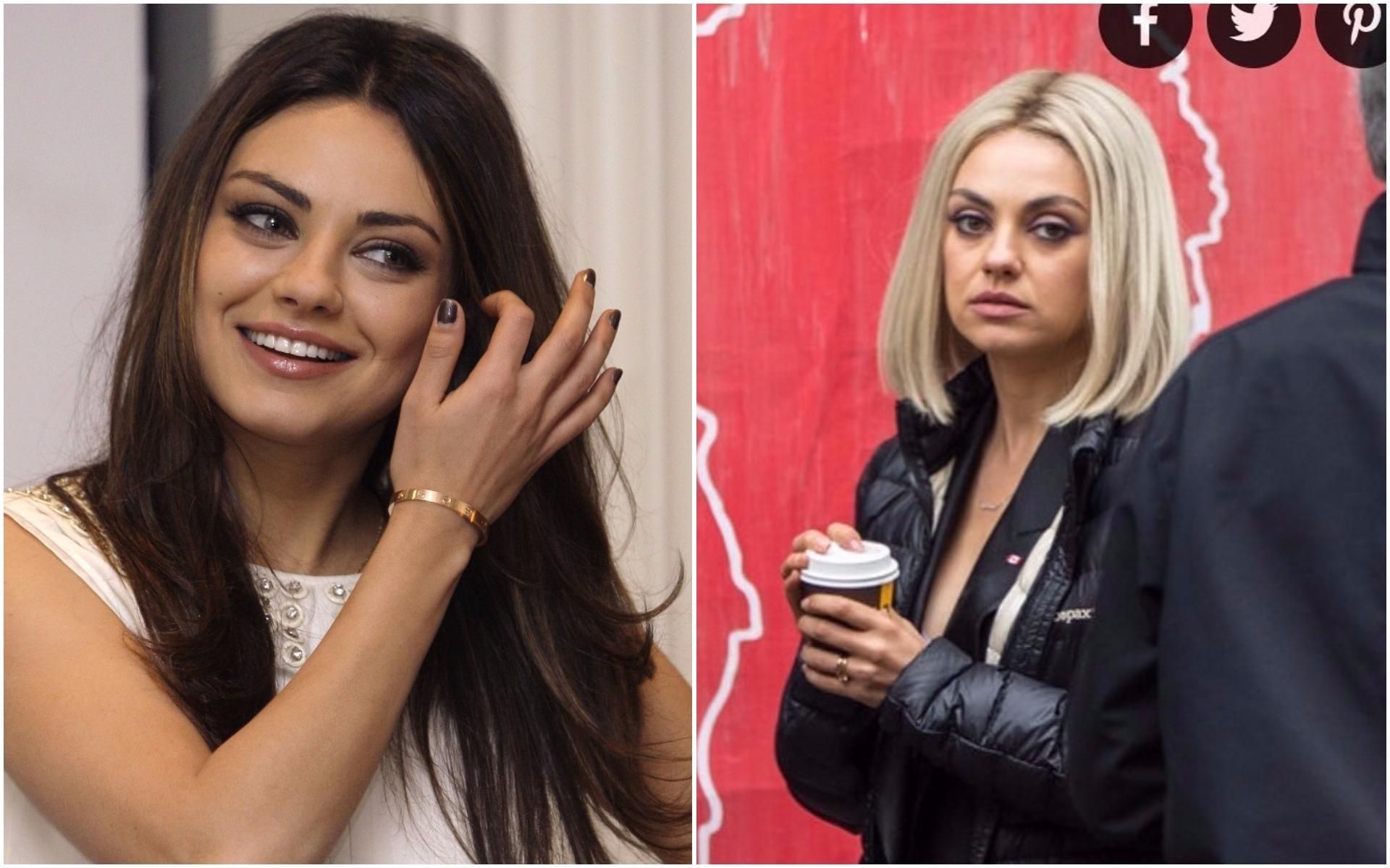 Міла Куніс кардинально змінила зачіску заради зйомок фільму: фото Міла Куніс кардинально змінила зачіску заради зйомок фільму: фото