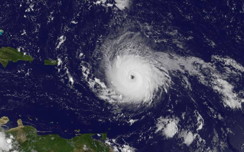 Ураган Ирма видео с космоса: ураган идет на Флориду - NASA