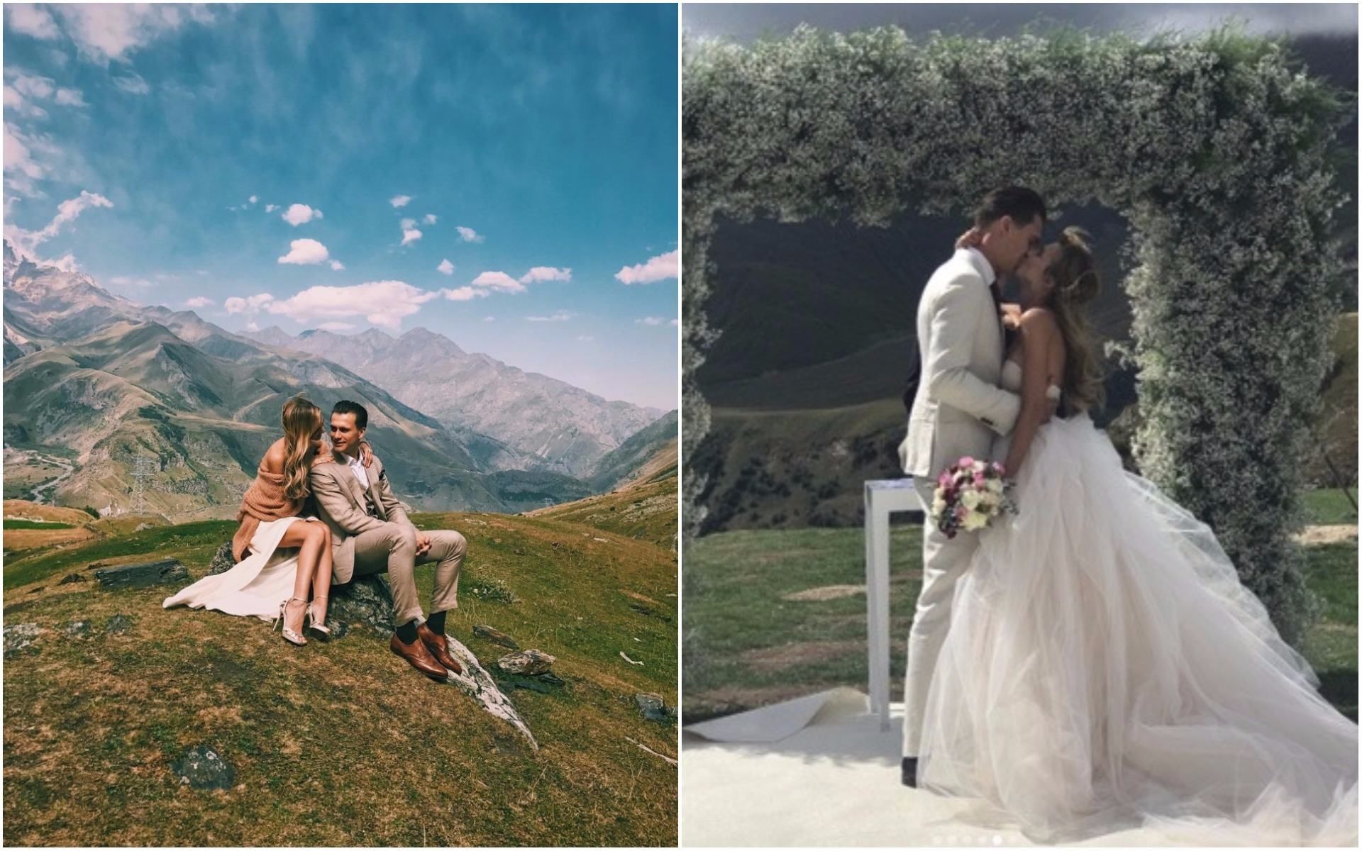 Свадьба Александа Скичко: новые фото свадьбы в Грузии