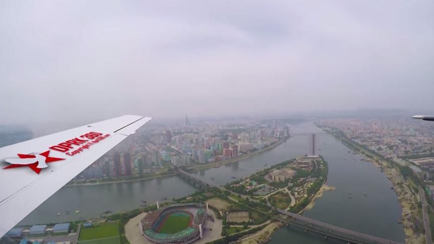 Фотограф показав столицю Північної Кореї з висоти: рідкісне відео Фотограф показав столицю Північної Кореї з висоти: рідкісне відео