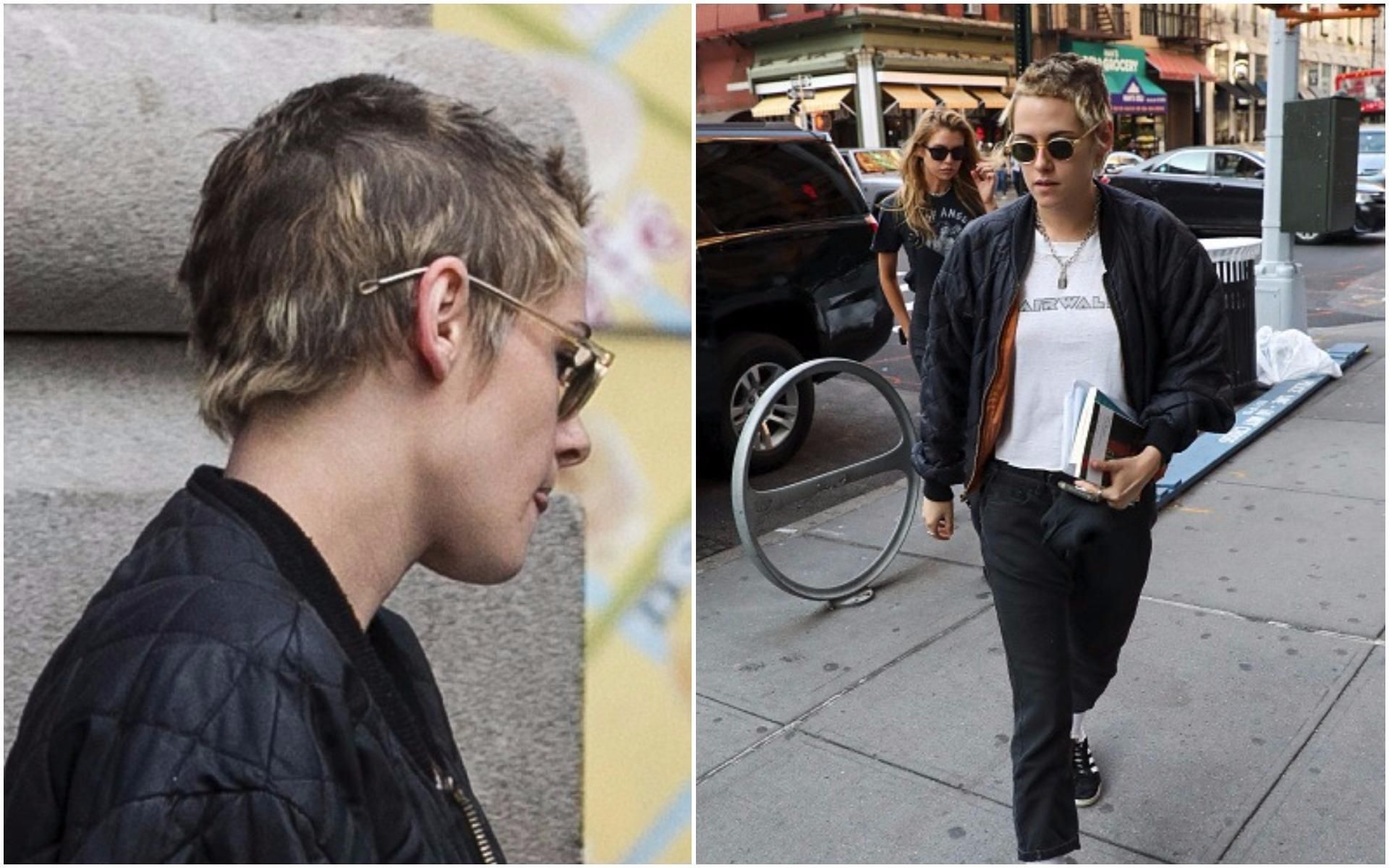 Крістен Стюарт здивувала неохайною зачіскою: фото Крістен Стюарт здивувала неохайною зачіскою: фото