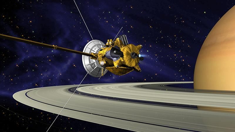 NASA покажет уничтожение космического зонда "Кассини" в прямом эфире