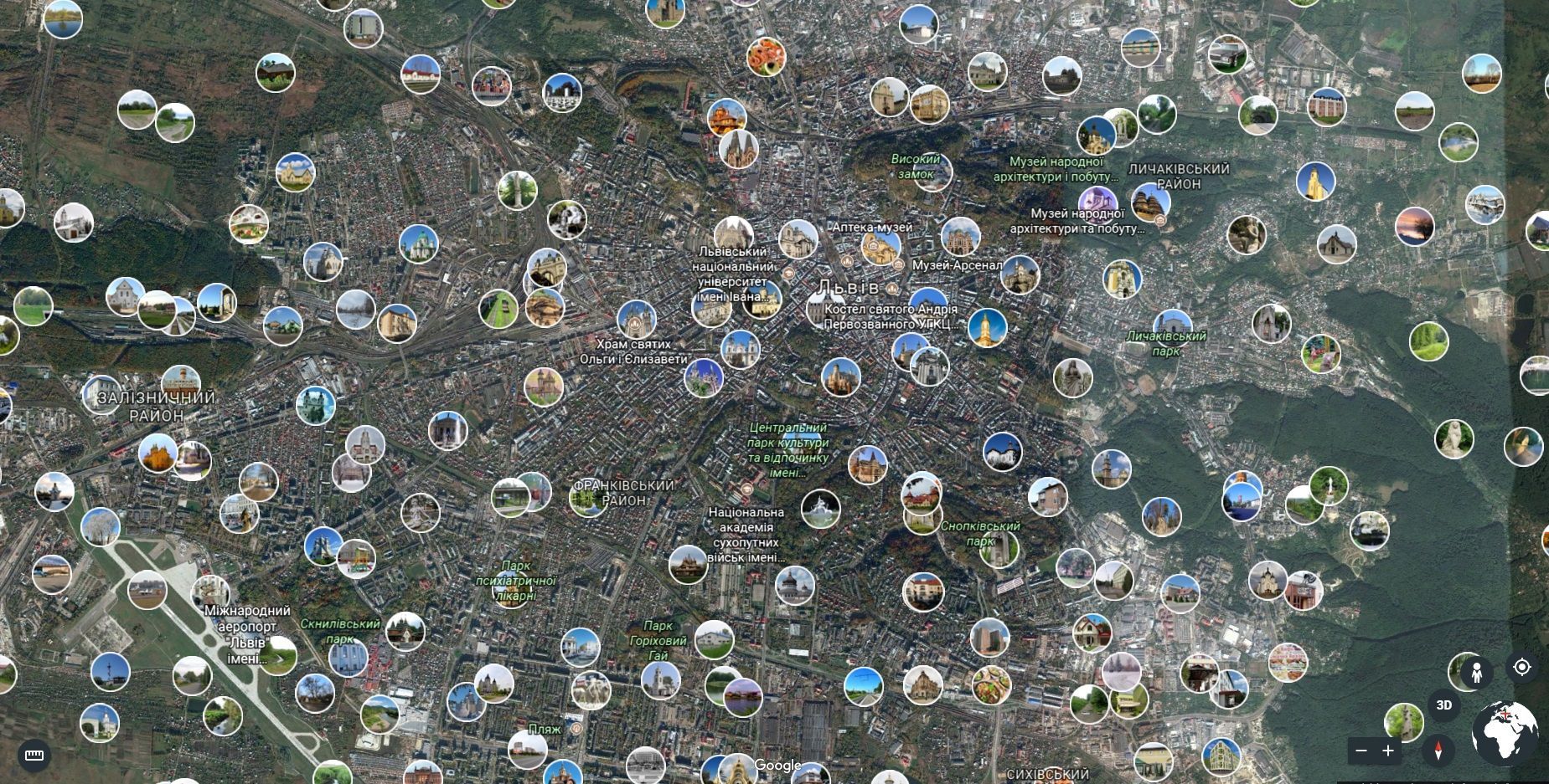 В Google Earth теперь можно смотреть на мир через снимки людей