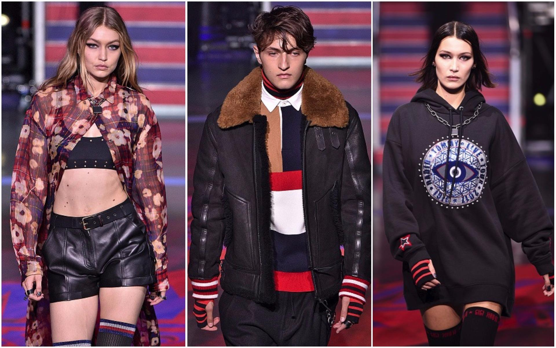 Сестры Хадид и их брат впервые вышли вместе на подиум: яркие семейные фото