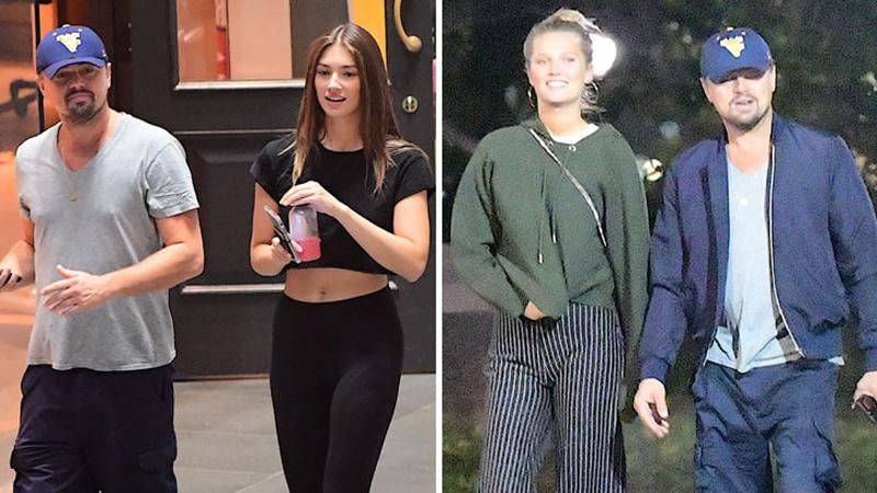 Леонардо Ді Капріо за один вечір влаштував два побачення з моделями: фото Леонардо Ді Капріо за один вечір влаштував два побачення з моделями: фото