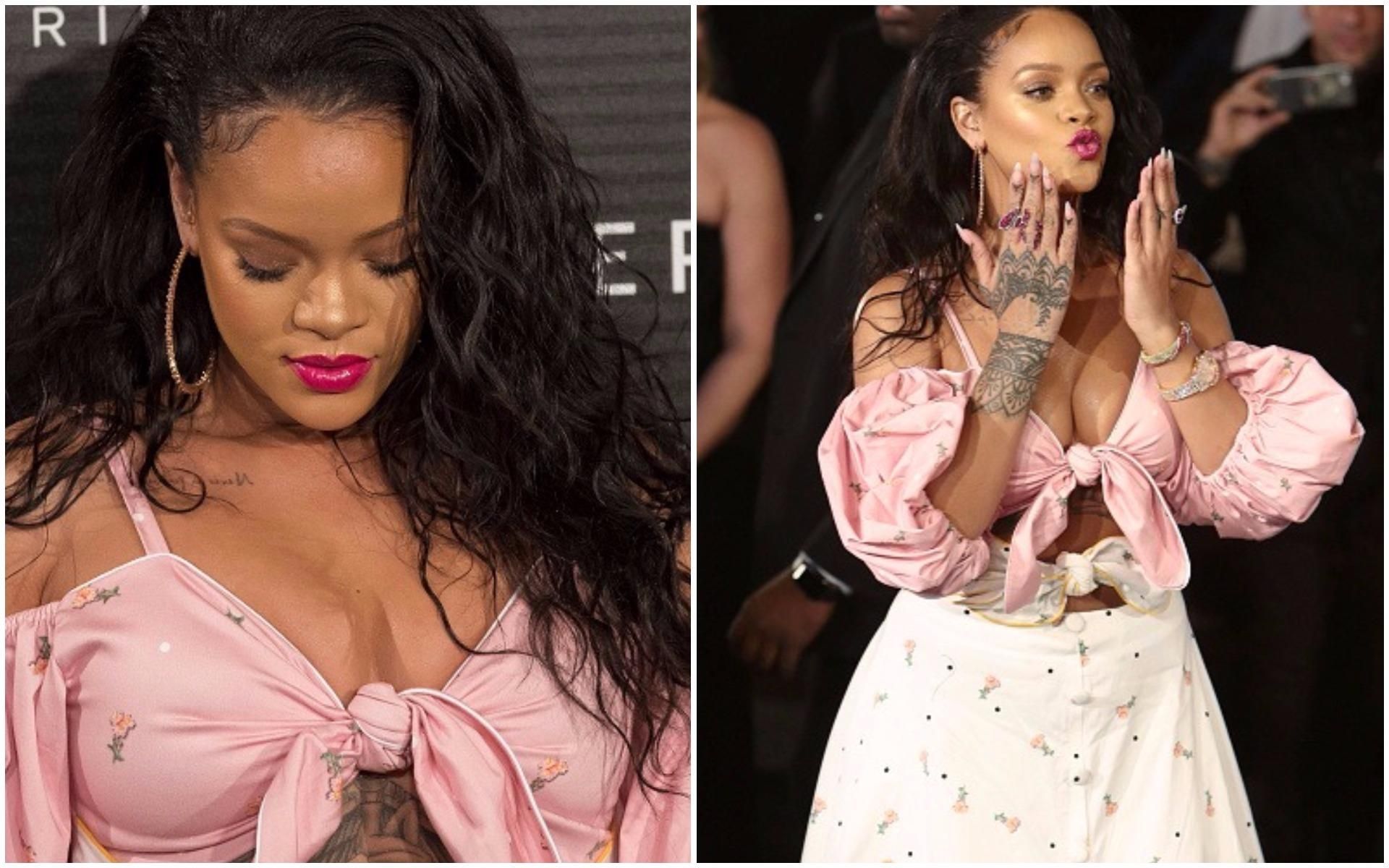 Ріанна одягнула сукню від українського дизайнера: яскраві фото Ріанна одягнула сукню від українського дизайнера: яскраві фото