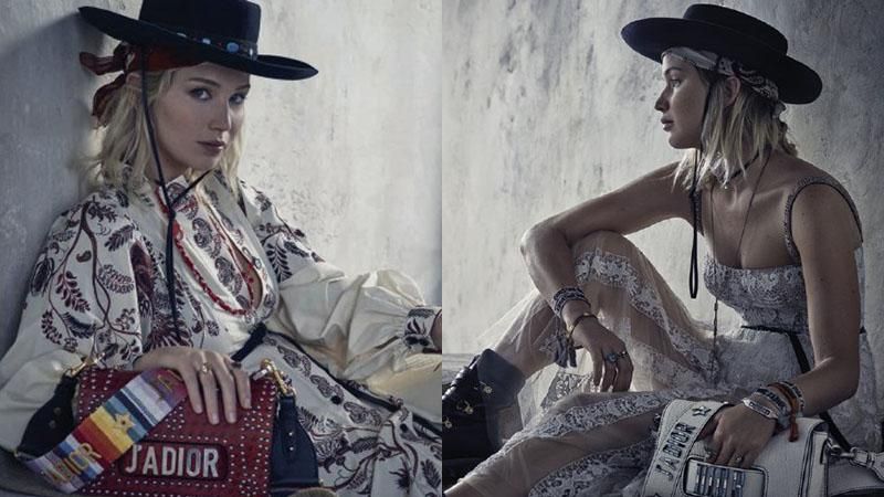 Дженніфер Лоуренс знялася в елегантній фотосесії в стилі Дикого Заходу для Dior
