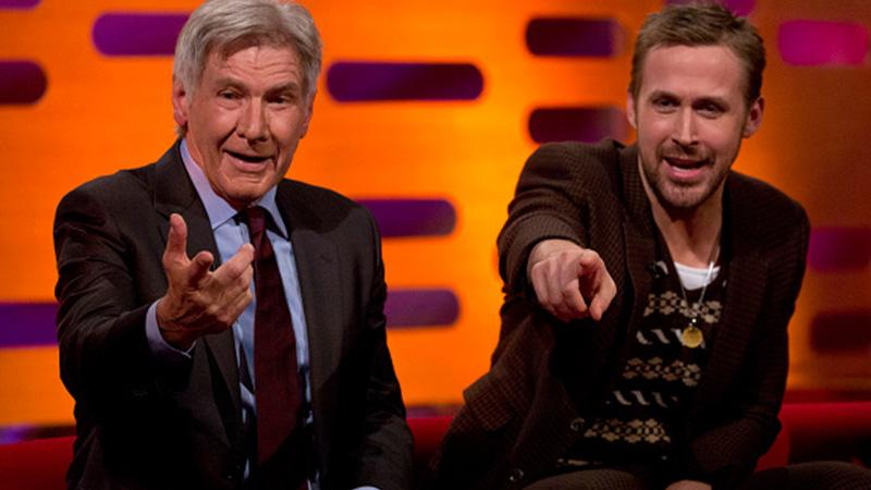 Харрисон Форд признался, что очень сильно ударил Райана Гослинга во время съемок: видео