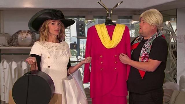 Джулія Робертс виконала усі свої ролі в одному ролику Джулія Робертс виконала усі свої ролі в одному ролику