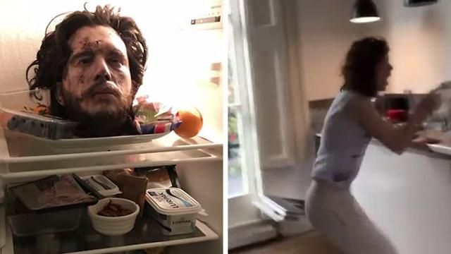 Джон Сноу из "Игры престолов" устроил жуткую шутку своей любимой: видео Джон Сноу из "Игры престолов" устроил жуткую шутку своей любимой: видео