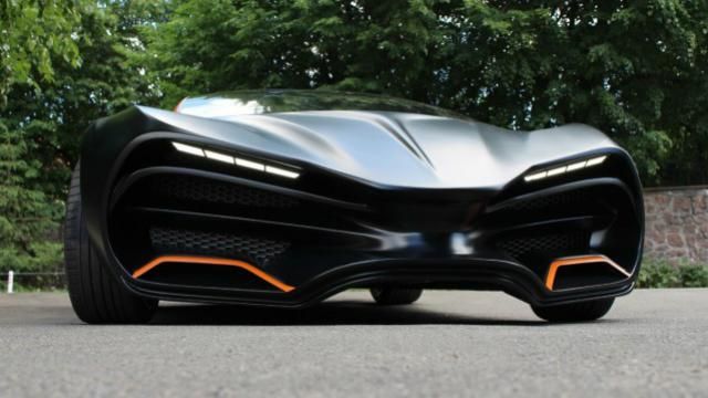 Фотофакт: дорогущий украинский суперкар заметили в Латвии Фотофакт: дорогущий украинский суперкар заметили в Латвии