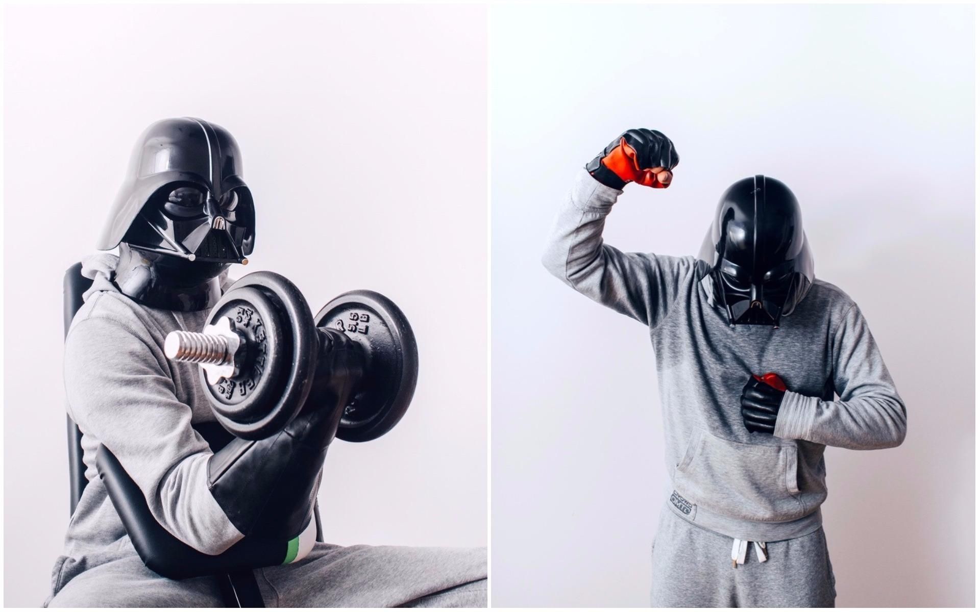 Переходи на темную сторону: американцы создали гантели в виде Дарта Вейдера и штурмовиков Переходи на темную сторону: американцы создали гантели в виде Дарта Вейдера и штурмовиков