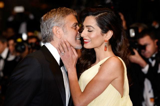 Джордж Клуни заявил, что его жену Амаль тоже домогались на работе