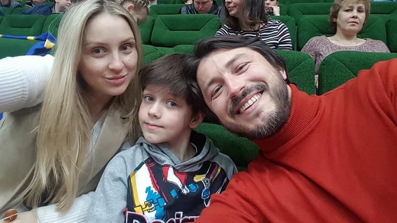 Сергій Притула з новонародженою донькою - перше фото Сергій Притула з новонародженою донькою - перше фото