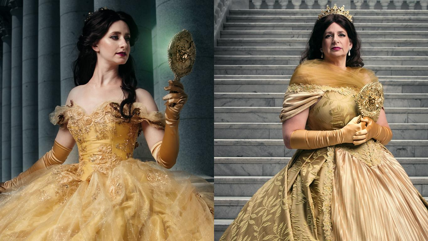 Дочери и матери: фотограф снял диснеевских героинь с их мамами в сказочном проекте