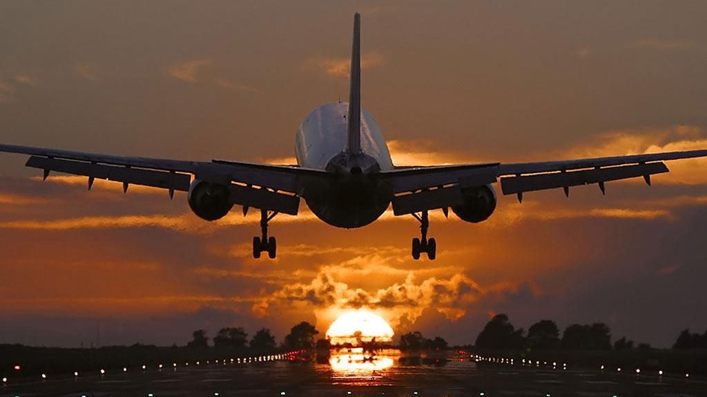 Літак здійснив екстрену посадку через скандал між подружжям Літак здійснив екстрену посадку через скандал між подружжям