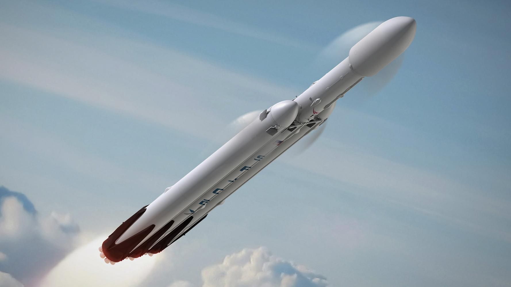 Ілон Маск анонсував перший запуск ракети Falcon Heavy у космос
