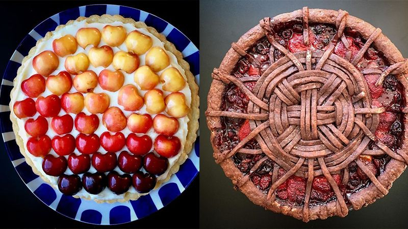 Женщина создает пироги с удивительным оформлением: фото