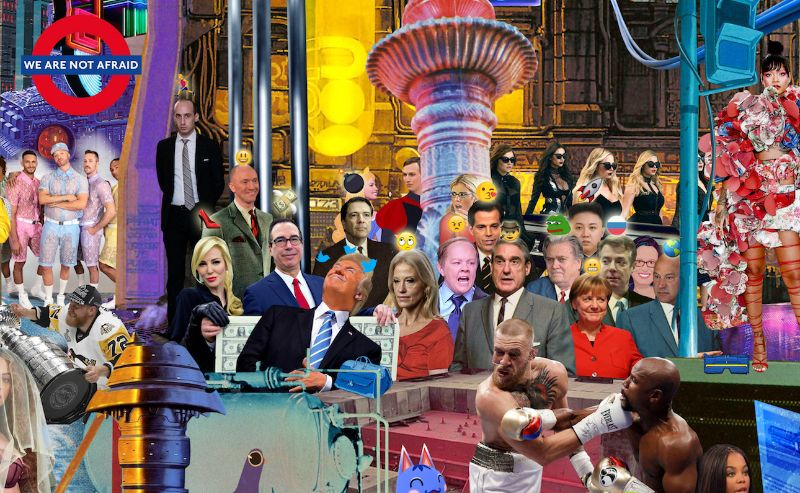 Спорт, искусство, политика: более 100 главных мировых событий года в одной картинке