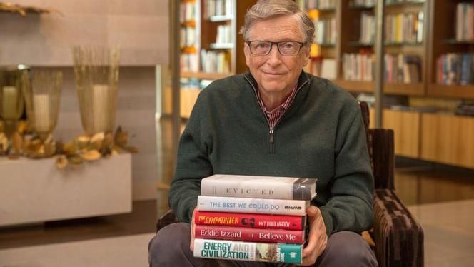 5 найкращих книг 2017 року за версією Білла Гейтса