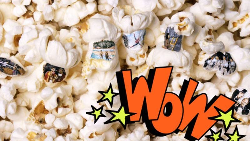 Художник создает картины на крошечном попкорне: удивительные фото Художник создает картины на крошечном попкорне: удивительные фото