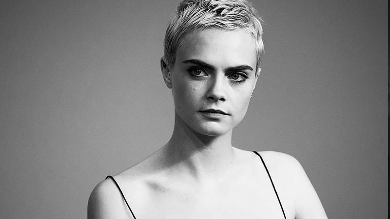 Кара Делевинь снялась в фотосессии со львом: фото Кара Делевинь снялась в фотосессии со львом: фото