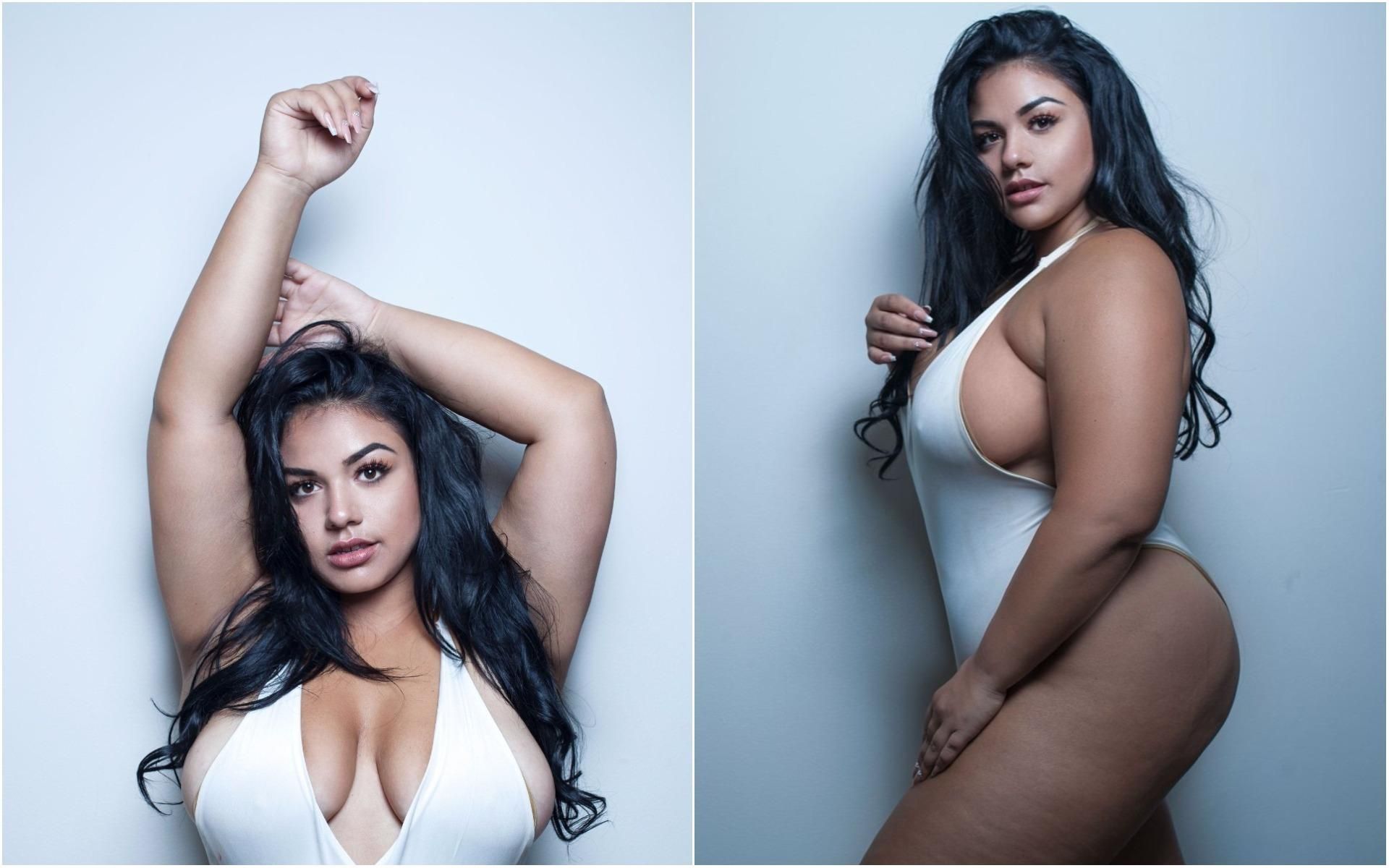 Модель plus-size повторила легендарні образи Джіджі Хадід та Кім Кардашян Модель plus-size повторила легендарні образи Джіджі Хадід та Кім Кардашян