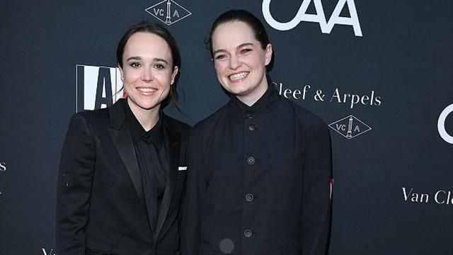 Актриса Еллен Пейдж одружилася зі своєю дівчиною: фото Актриса Еллен Пейдж одружилася зі своєю дівчиною: фото