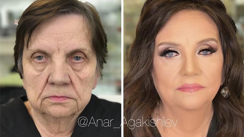 Макіяж для літніх жінок: дивовижне перевтілення Макіяж для літніх жінок: дивовижне перевтілення