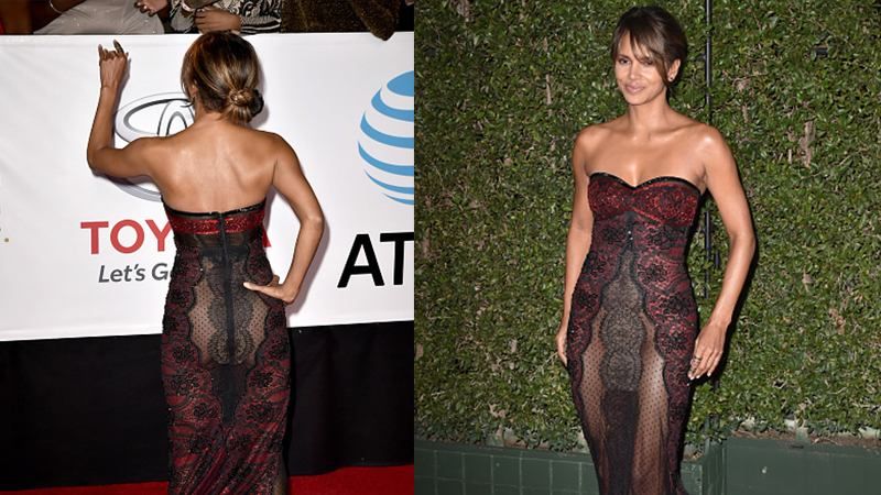 51-річна Холлі Беррі прийшла на червону доріжку у провокативній сукні: фото 51-річна Холлі Беррі прийшла на червону доріжку у провокативній сукні: фото
