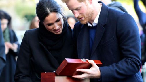Принц Гарри и его невеста Меган Маркл получили свадебный подарок от жителей Уэльса: фото