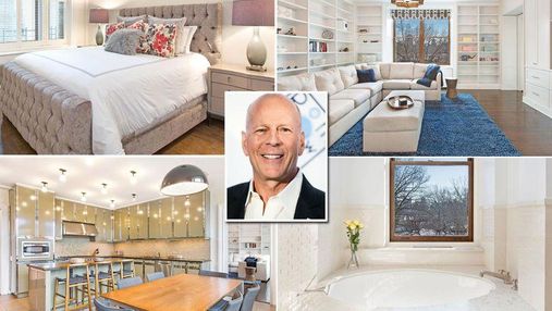 Брюс Вілліс виставив на продаж свою квартиру в Нью-Йорку: розкішні фото