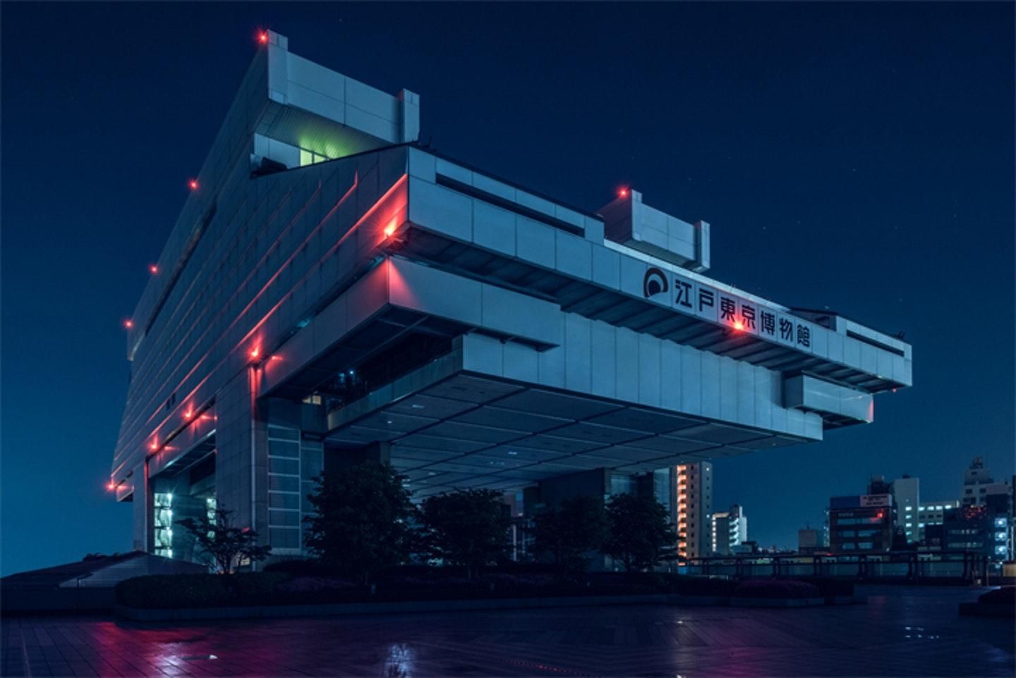 Фотограф снял архитектуру Токио в стиле фильма "Бегущий по лезвию"