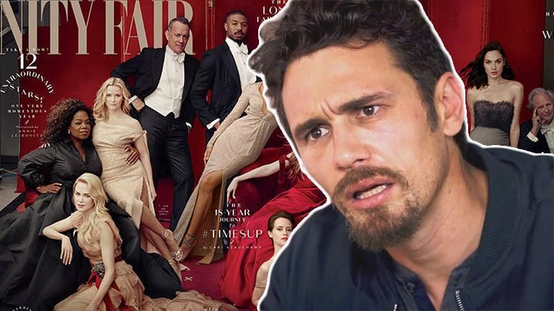 Голливудского актера Джеймса Франко вырезали с обложки Vanity Fair из-за секс-скандала