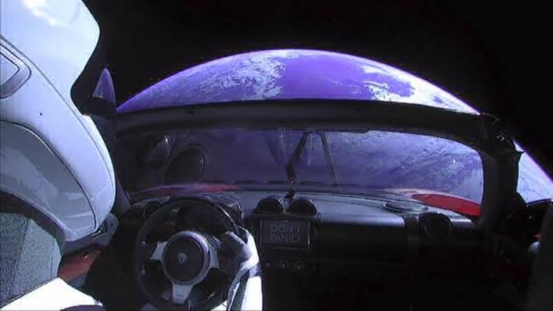 SpaceX запустила Falcon Heavy: Маск показав, що видно зсередини ракети SpaceX запустила Falcon Heavy: Маск показав, що видно зсередини ракети