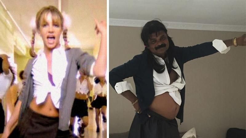 44-річний чоловік копіює фото знаменитостей: курйозне порівняння 44-річний чоловік копіює фото знаменитостей: курйозне порівняння