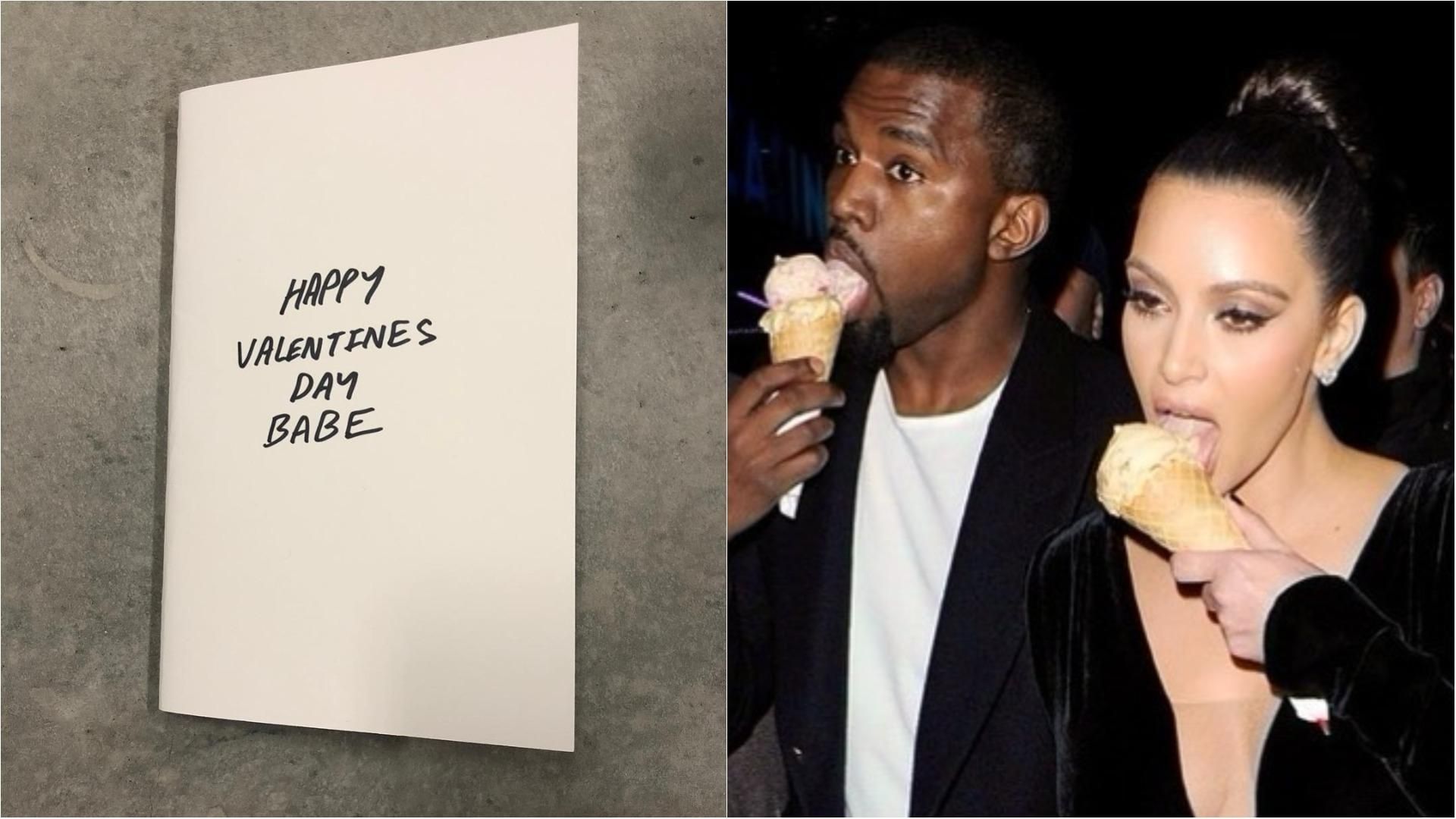 Каньє Вест присвятив Кім Кардашян незвичну валентинку Каньє Вест присвятив Кім Кардашян незвичну валентинку