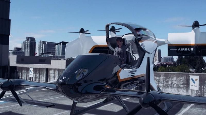 Компания Airbus показала успешное испытание летающего такси Компания Airbus показала успешное испытание летающего такси