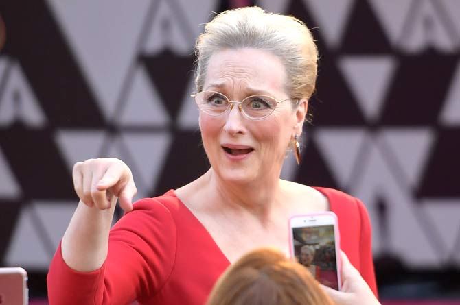 Мерил Стрип провокационно обвинили в травме на "Оскаре 2018"