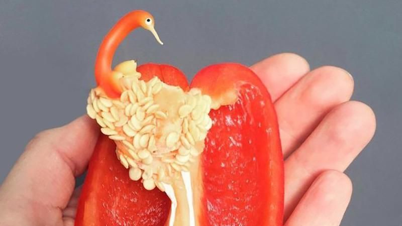 Художниця створює дивовижні інсталяції з їжі: неймовірні фото