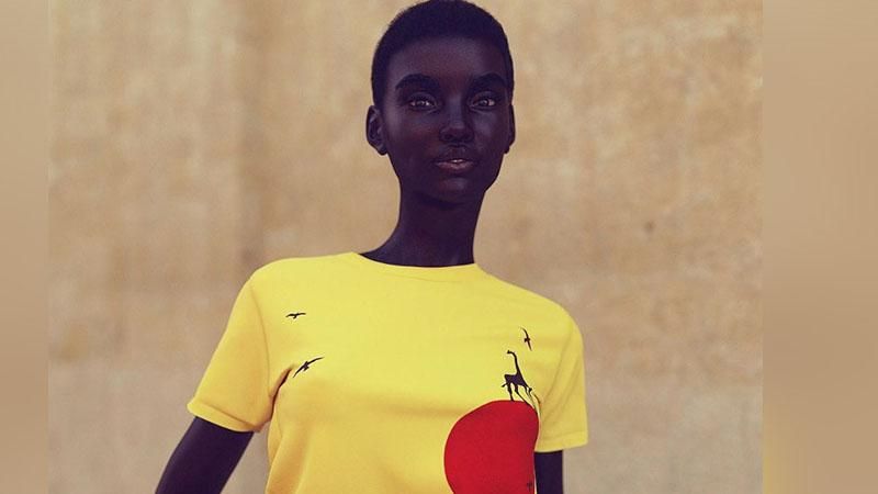 Перша віртуальна модель зачарувала своєю красою: фото Перша віртуальна модель зачарувала своєю красою: фото