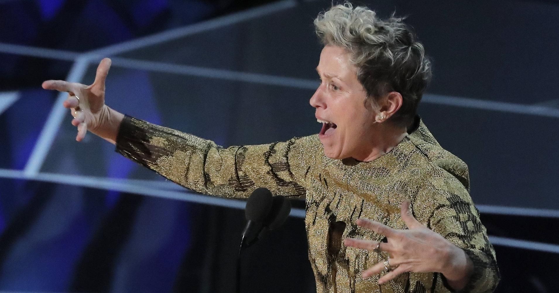 У Френсіс Макдорманд вкрали "Оскар" У Френсіс Макдорманд вкрали "Оскар"