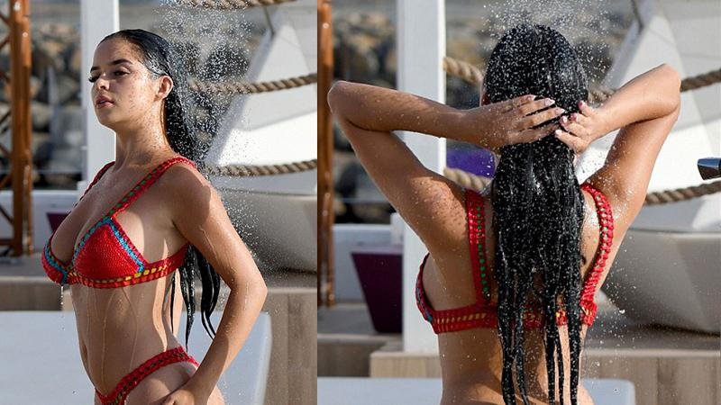 Пышногрудая модель Деми Роуз похвасталась фигурой в купальнике: фото