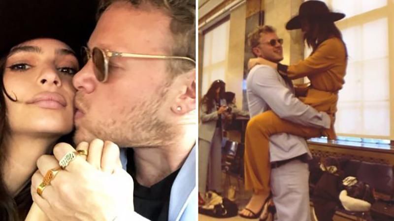 Весілля моделі Емілі Ратажковскі: з'явилось відео із запальними танцями зірки Весілля моделі Емілі Ратажковскі: з'явилось відео із запальними танцями зірки